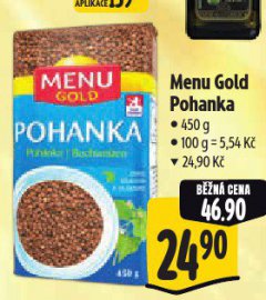 MENU GOLD POHANKA