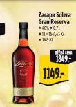 ZACAPA SOLERA GRAN RESERVA