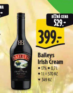 BAILEYS IRISH CREAM