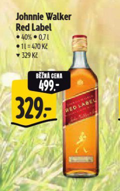 JOHNNIE WALKER RED LABEL