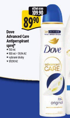 DOVE ANTIPERSPIRANT