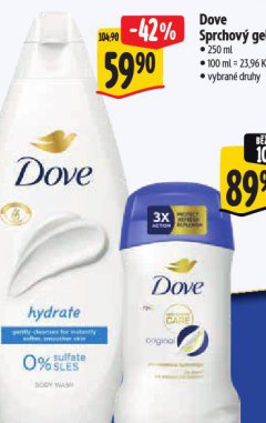 DOVE SPRCHOV� GEL