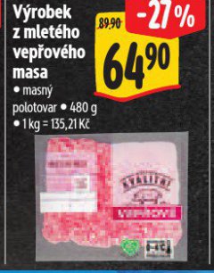 V�ROBEK Z MLET�HO VEP�OV�HO MASA