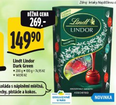 LINDT LINDOR DARK GREEN