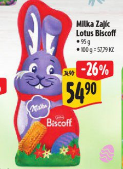 MILKA ZAJ�C LOTUS BISCOFF