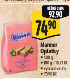 MANNER OPLATKY