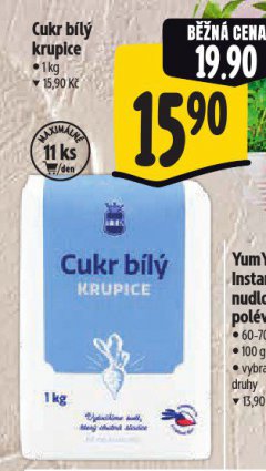 CUKR BÍLÝ KRUPICE