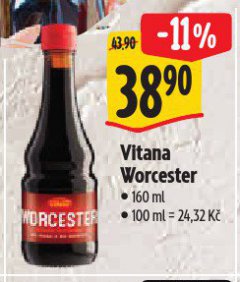 WORCESTEROVÁ OMÁČKA VITANA