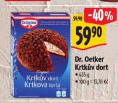 DR. OETKER KRTKŮV DORT