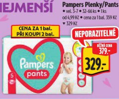 PAMPERS DĚTSKÉ PLENKY