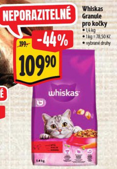WHISKAS GRANULE PRO KOČKY