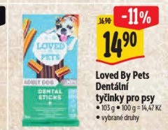 DENTÁLNÍ TYČINKY PRO PSY