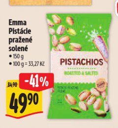 EMMA PISTÁCIE PRAŽENÉ SOLENÉ