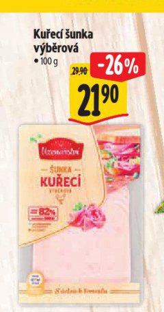 KUŘECÍ ŠUNKA VÝBĚROVÁ