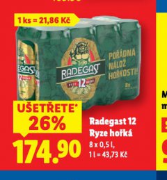 PIVO RADEGAST RYZE HO�K� 12