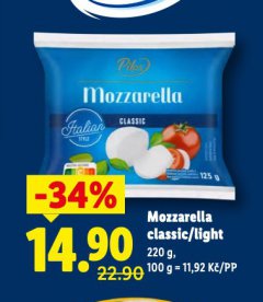 MOZZARELLA CLASSIC / LIGHT
