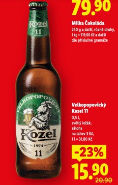 PIVO VELKOPOPOVICK� KOZEL