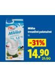 MLÉKO TRVANLIVÉ POLOTUČNÉ