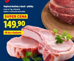 VEPŘOVÁ KOTLETA S KOSTÍ