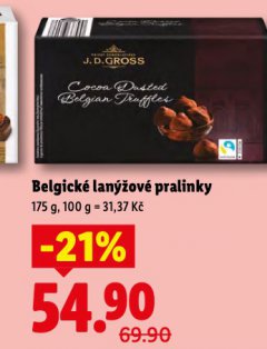 BELGICK� LANݎOV� PRALINKY