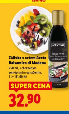 Z�LIVKA S OCTEM ACETO BALSAMICO DI MODENA