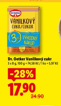 DR. OETKER VANILKOV� CUKR