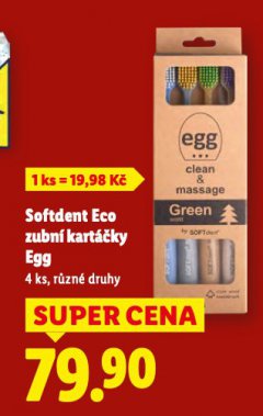 SOFTDENT ECO ZUBN� KART��EK