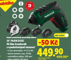 AKU �ROUBOV�K S VYM�NITELN�MI N�STAVCI