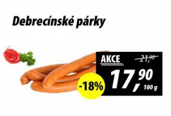 DEBRECÍNSKÉ PÁRKY