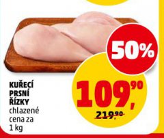 KUŘECÍ PRSNÍ ŘÍZKY