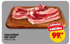 MASO VEPŘOVÝ BOK S KOSTÍ