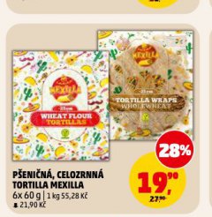 PŠENIČNÁ TORTILLA MEXILLA