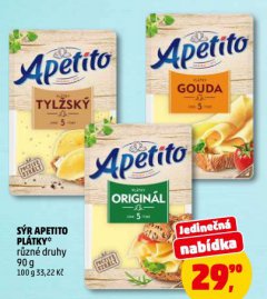 SÝR APETITO PLÁTKY