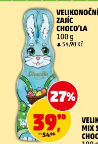 VELIKONOČNÍ ZAJÍC CHOCO'LA