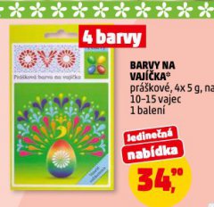 BARVY NA VAJÍČKA