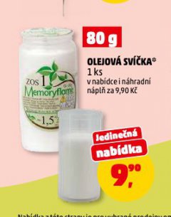 OLEJOVÁ SVÍČKA