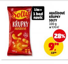ARAŠÍDOVÉ KŘUPKY SOLTY