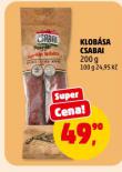 KLOBÁSA CSABAI