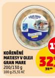 KOŘENĚNÉ MATJESY V OLEJI GRAN MARE