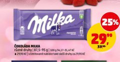 ČOKOLÁDA MILKA