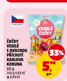 �O�KY VESEL� S OVOCNOU P��CHUT�