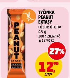 TYČINKA PEANUT EXTASY