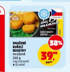 SMAŽENÉ KUŘECÍ NUGETKY