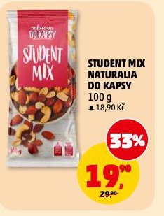 STUDENT MIX NATURALIA DO KAPSY