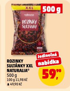 ROZINKY SULT�NKY NATURALIA