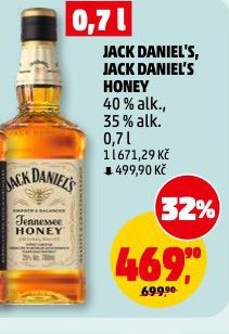 JACK DANIEL'S HONEY