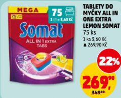 SOMAT TABLETY DO MY�KY