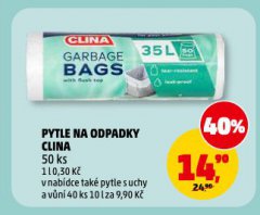 CLINA PYTLE NA ODPADKY