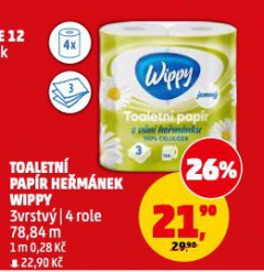 WIPPY TOALETN� PAP�R