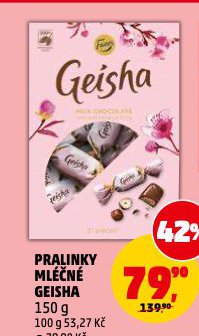 PRALINKY ML��N� GEISHA